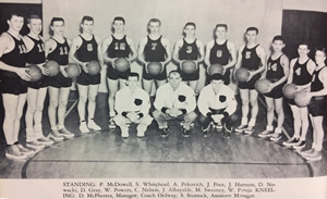 Juneau Douglas Crimson Bears basketball team 1956 - 1957