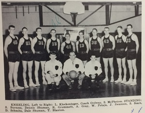 Juneau Douglas Crimson Bears basketball team 1958 - 1959