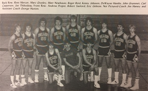 Juneau Douglas Crimson Bears basketball team 1983 - 1984