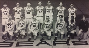 Juneau Douglas Crimson Bears basketball team 1995 - 1996