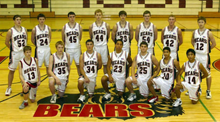 Juneau Douglas Crimson Bears basketball team 2002 - 2003