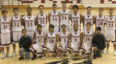 Juneau Douglas Crimson Bears basketball team 2005 - 2006